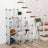 Storage Organizer - Plastic - White - 9-Cube Design for Versatile Shelving