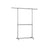 Adjustable Garment Rack - Stainless Steel - Metallic