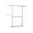 Adjustable Garment Rack - Stainless Steel - Metallic