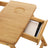 Adjustable Laptop Table - Bamboo - Natural - Folding with Drawer