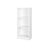 3-Tier Bookcase - White - Wooden