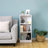 3-Tier Bookcase - White - Wooden