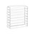 Makeup Organiser - 7 Adjustable Shelves - Acrylic - Transparent - Transparent Design for Easy Viewing