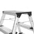 Folding Step Ladder - Aluminum - Lightweight