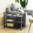 Shoe Rack - Metal Mesh - Black - Angle Adjustable