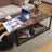 Coffee Table - Wood - Rustic Brown - Spacious and Functional Surface