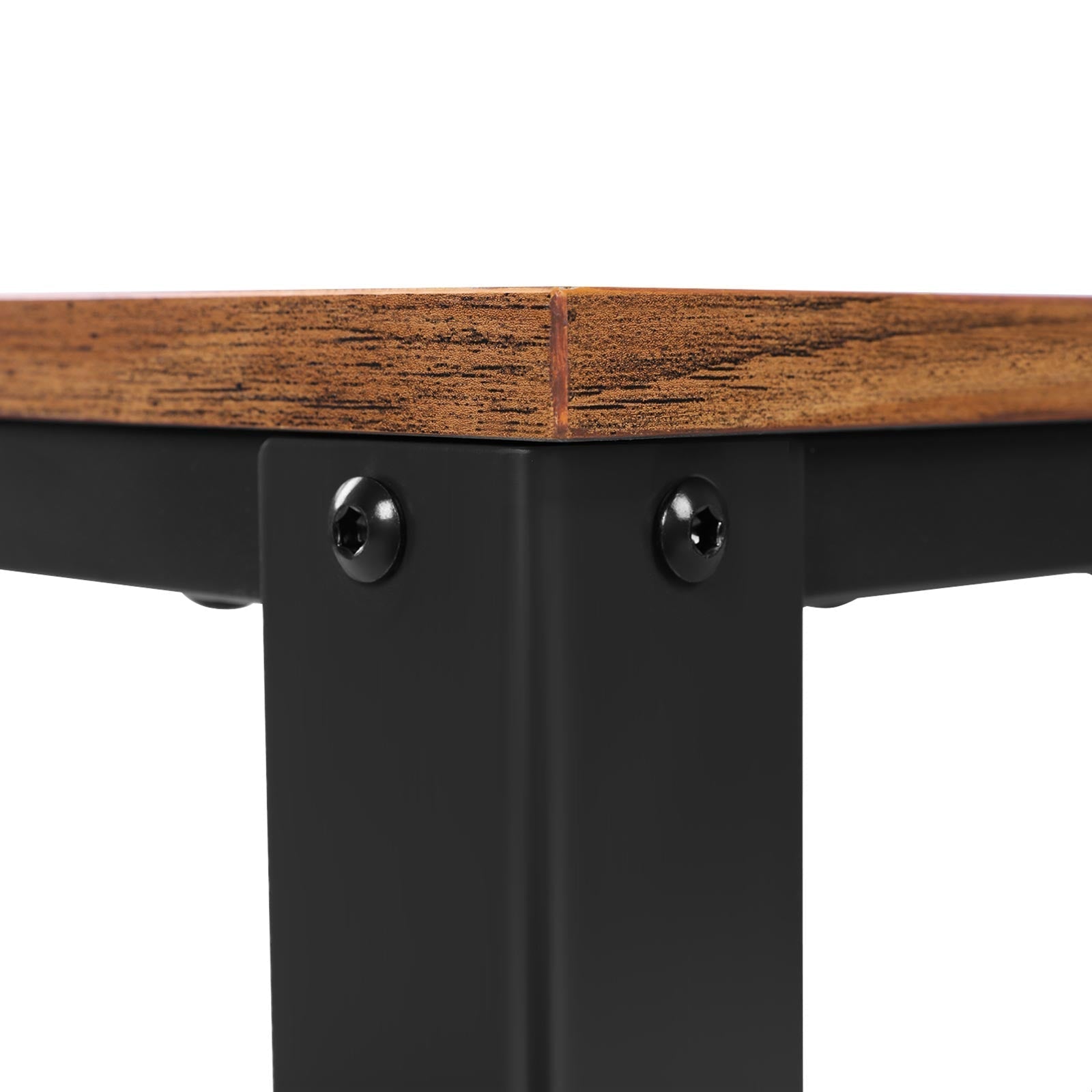 Coffee Table - Wood - Rustic Brown - Spacious and Functional Surface