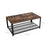 Coffee Table - Wood - Rustic Brown - Spacious and Functional Surface