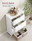 Bathroom Cabinet 2 Drawers - MDF - Cloud White