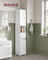 Tall and Slim Bathroom Cabinet - MDF - White