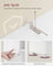 Tall and Slim Bathroom Cabinet - MDF - White