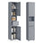 Sleek Bathroom Cabinet - MDF - Mystic Grey - with a Drawer