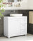 Under-Sink Bathroom Cabinet - MDF - Cloud White