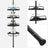 Black Adjustable Corner Bathroom Shelf - Steel Tube - Black