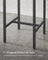 Pub Dining Height Table - Particleboard and Steel - Rustic Brown