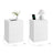 KAILYN Collection Bedside Tables - Wood - Cloud White