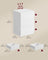 KAILYN Collection Bedside Tables - Wood - Cloud White