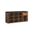 Shoe Storage Bench Hallway Bench - Wood and MDF - Rustic Brown