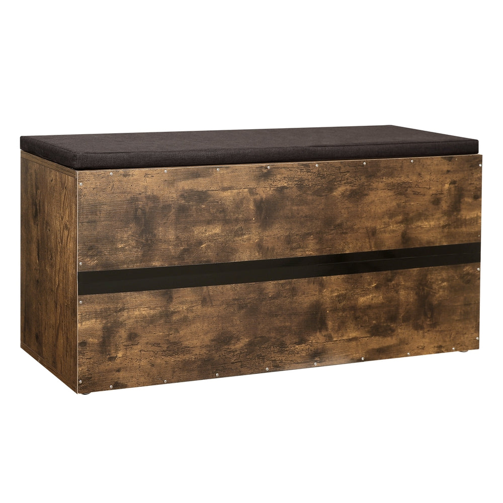 Shoe Bench Storage Bench - Wood and Foam