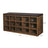 Shoe Bench Storage Bench - Wood and Foam