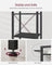 6-Tier Bookshelf - Wood and Steel