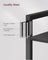 6-Tier Bookshelf - Wood and Steel