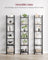 6-Tier Bookshelf - Wood and Steel