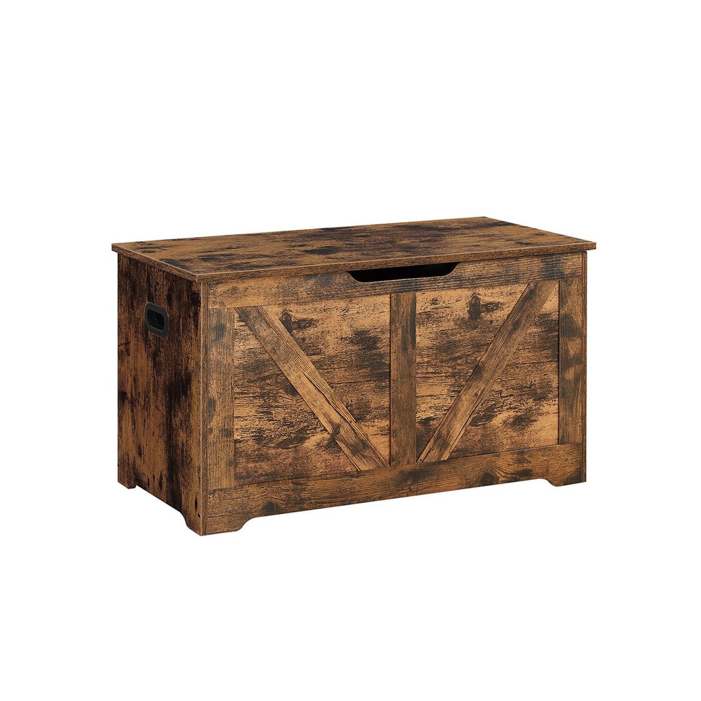 Rustic Brown Storage Chest - Particleboard - Rustic Brown