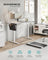 Height Adjustable Desk - Steel and Wood - Classic White