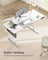 Height Adjustable Desk - Steel and Wood