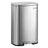 Kitchen Bin - Steel Bin and Plastic Inner Bucket - Silver