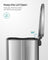 Kitchen Bin - Steel Bin and Plastic Inner Bucket
