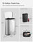 Kitchen Bin - Steel Bin and Plastic Inner Bucket - Silver