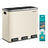 Kitchen Pedal Bin - Steel Bin and PP Plastic Inner Bucket - Sand Beige