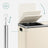 Cream Colour Step-Open Waste Bins - Steel Bin and Plastic Inner Bucket - Cloud