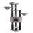 Heavy-Duty Cat Tower - Wood and Plush - Dove Grey