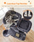 Large Cat Tower - Wood and Plush - Smoky Grey