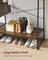 Clothes Rail - Wood Wood and steel - Vintage Brown-black