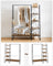 Clothes Rail - Wood Wood and steel - Vintage Brown-black