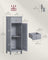 Bathroom Storage Cabinet - Wood - Dove Grey - Freestanding with Drawer and Shutter Door