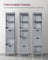 Bathroom Tall Cabinet - Wood - White - Freestanding Storage with 2 Drawers and 3 Open Shelves