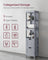 Bathroom Tall Cabinet - Wood - White - Freestanding Storage with 2 Drawers and 3 Open Shelves