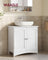 Under Sink Bathroom Cabinet - MDF - Cloud White - with 2 Doors