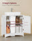 Under Sink Bathroom Cabinet - MDF - Cloud White - with 2 Doors