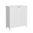 Bathroom Cabinet - Wood - Matte White - Adjustable Shelves and Drawer Storage