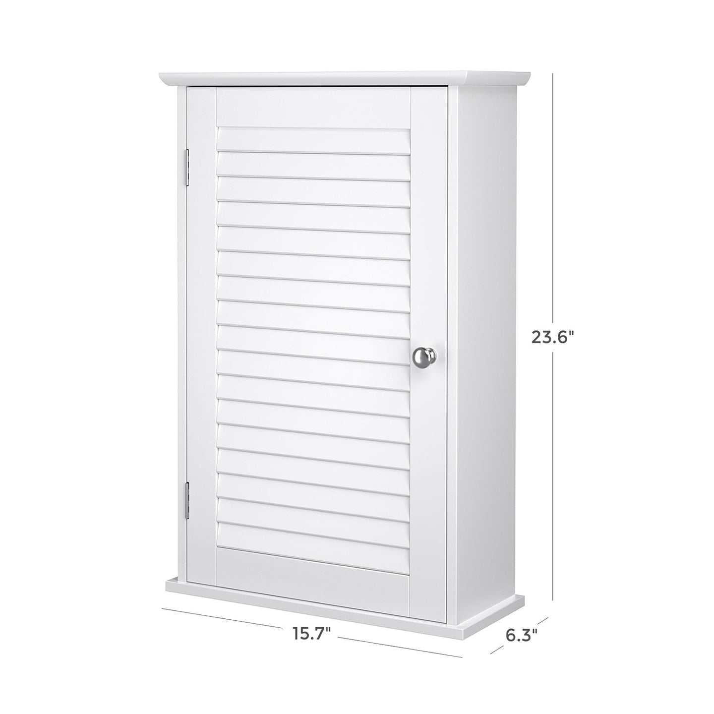 Wall Cabinet - White - Wooden