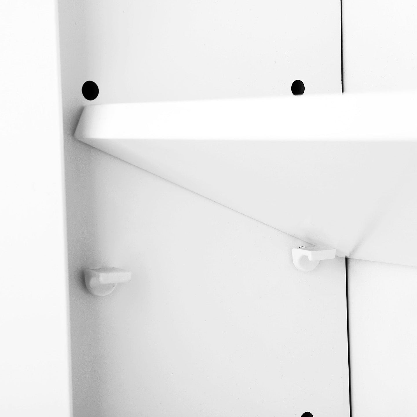 Wall Cabinet - White - Wooden