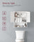 Hanging Bathroom Storage Cabinet - White - Wooden