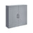 Wall-Mounted Bathroom Cabinet - Wood - Dove Grey - Adjustable Shelves