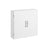 Wall-Mounted Bathroom Cabinet - MDF - Cloud White - Adjustable Shelves